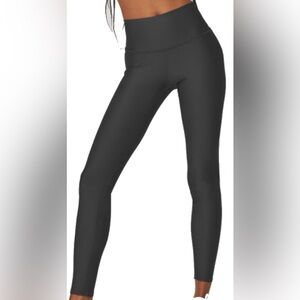 ALO Yoga 7/8 High Waist Airlift Legging in Anthracite Dark Gray XS
